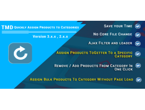 Quickly Assign Products to Categories
